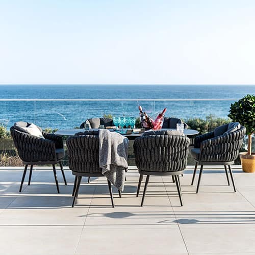 12 Best Waterproof Garden Furniture You Can Leave Outdoors 2 palma 6 seat oval dining set