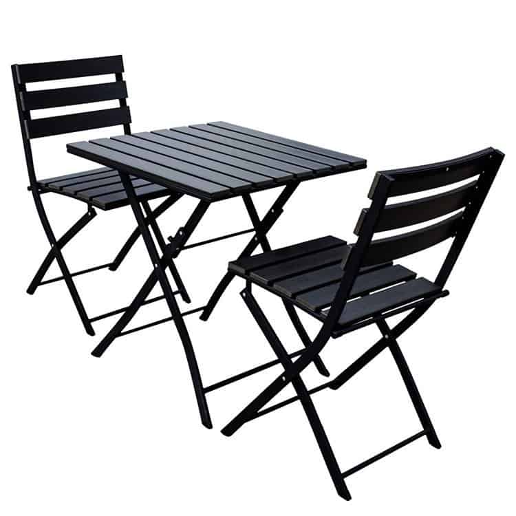 12 Best Waterproof Garden Furniture You Can Leave Outdoors 6 sölback black bistro set