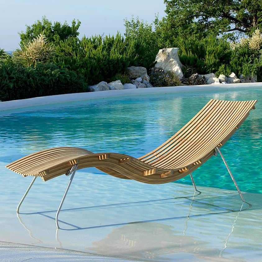 12 Best Waterproof Garden Furniture You Can Leave Outdoors 12 teak swing sun lounger