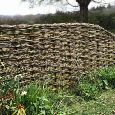 willow fence panels