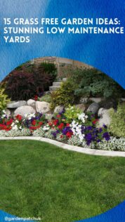 15 Grass Free Garden Ideas: Stunning Low Maintenance Yards 16 15 GRASS FREE GARDEN IDEAS STUNNING LOW MAINTENANCE YARDS