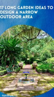 17 Long Garden Ideas to Design a Narrow Outdoor Area 19 17 LONG GARDEN IDEAS TO DESIGN A NARROW OUTDOOR AREA