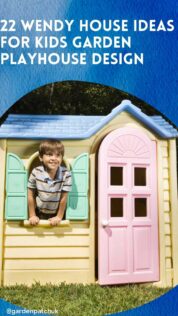 22 WENDY HOUSE IDEAS FOR KIDS GARDEN PLAYHOUSE DESIGN