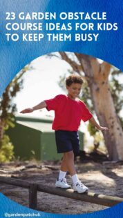 23 GARDEN OBSTACLE COURSE IDEAS FOR KIDS TO KEEP THEM BUSY