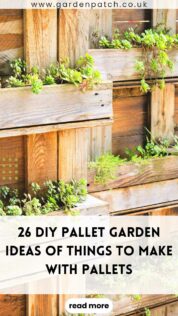 26 DIY Pallet Garden Ideas of Things to Make With Pallets 27 26 DIY PALLET GARDEN IDEAS OF THINGS TO MAKE WITH PALLETS-min