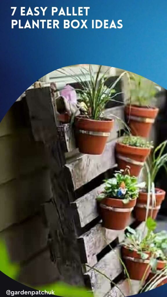 7 Easy Pallet Planter Box Ideas 7 7 EASY PALLET PLANTER BOX IDEAS-min
