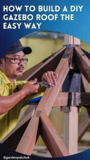 How to Build a DIY Gazebo Roof the Easy Way 3 HOW TO BUILD A DIY GAZEBO ROOF THE EASY WAY