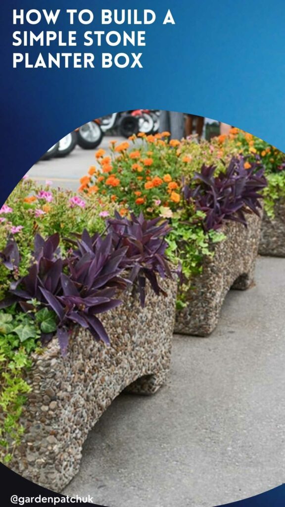 HOW TO BUILD A SIMPLE STONE PLANTER BOX