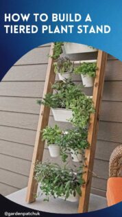 HOW TO BUILD A TIERED PLANT STAND
