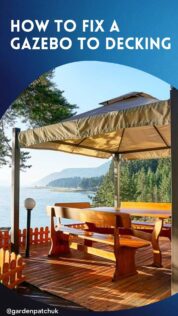 How to Fix a Gazebo to Decking 3 HOW TO FIX A GAZEBO TO DECKING