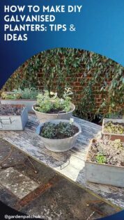 HOW TO MAKE DIY GALVANISED PLANTERS TIPS & IDEAS