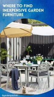 WHERE TO FIND INEXPENSIVE GARDEN FURNITURE