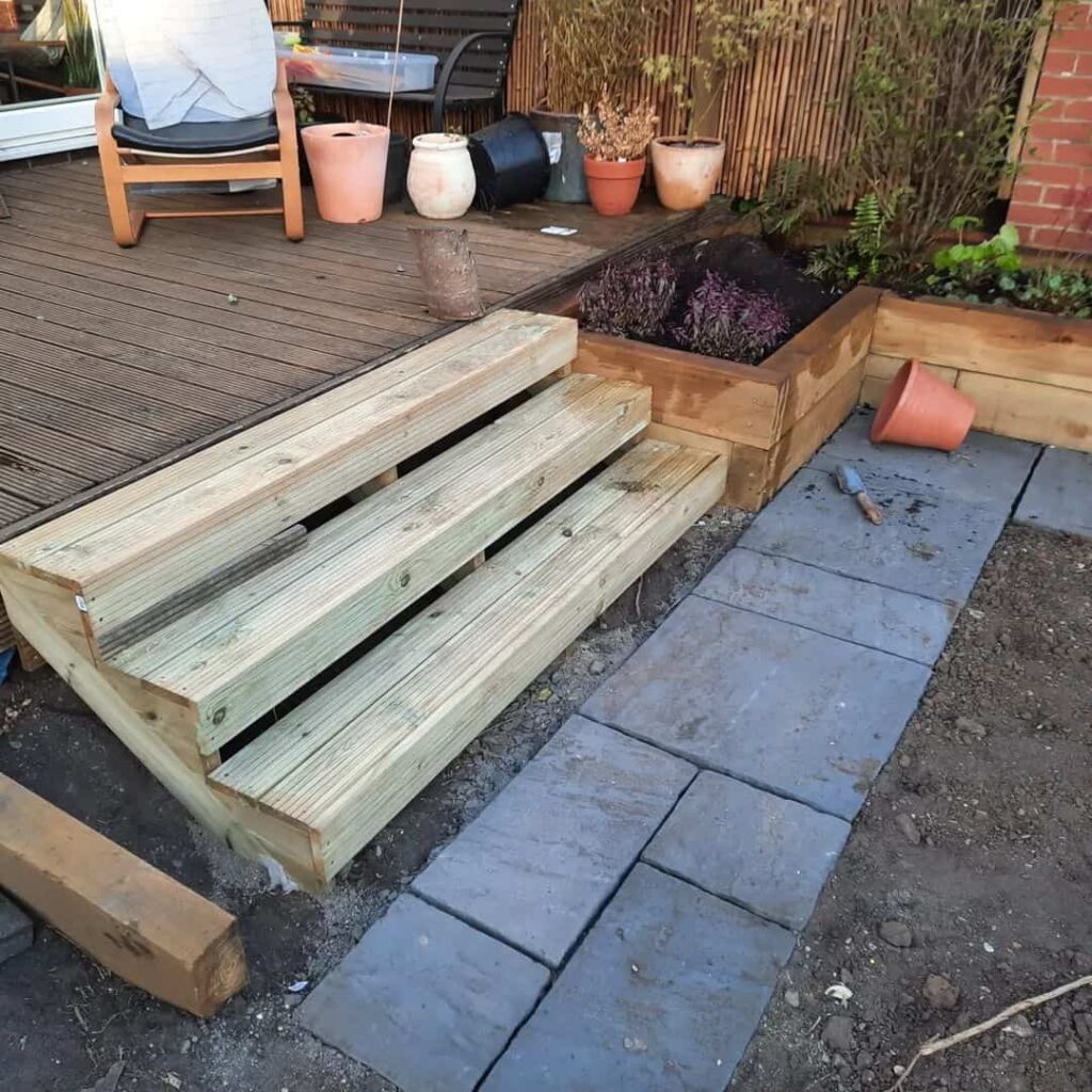 decking steps