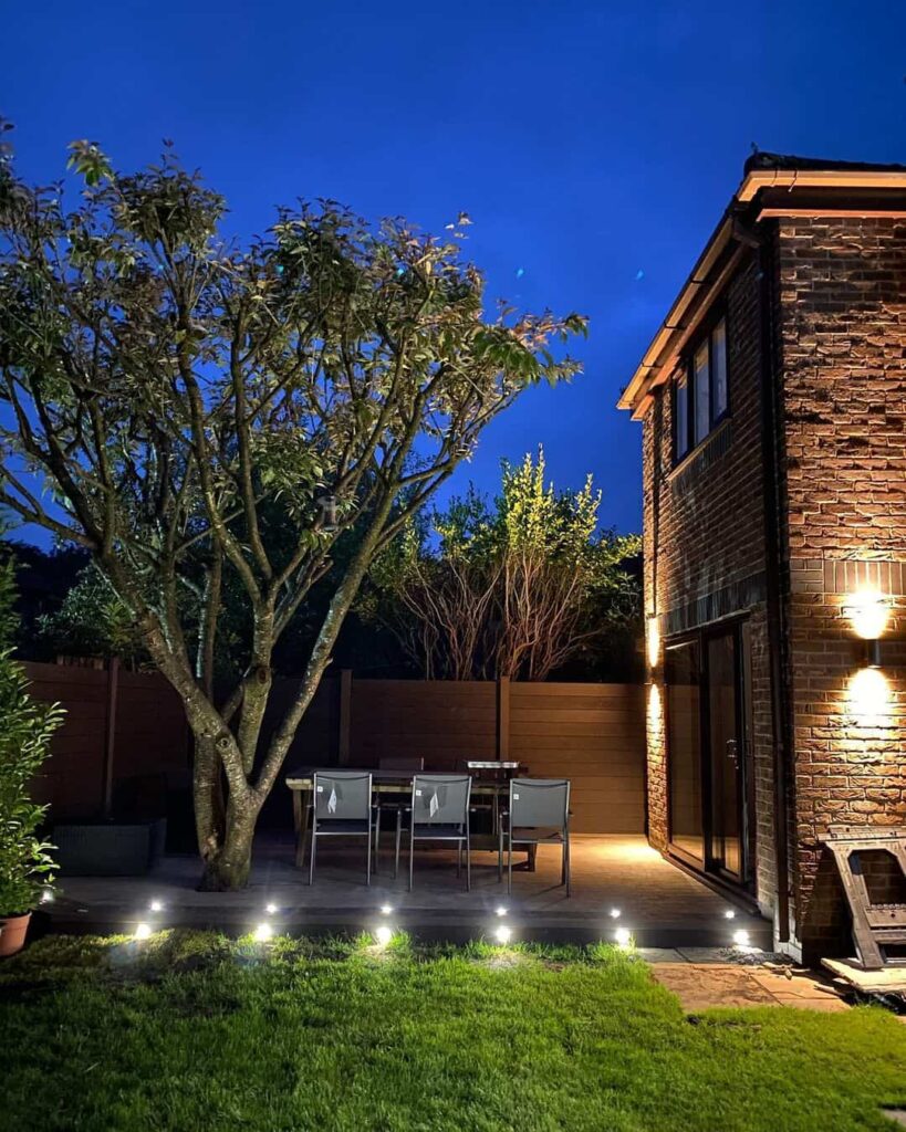 recessed decking lights