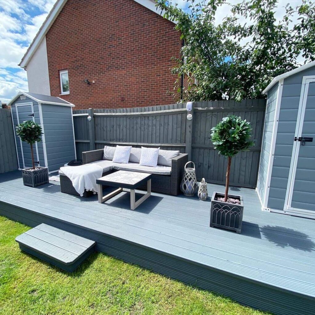shades of grey decking