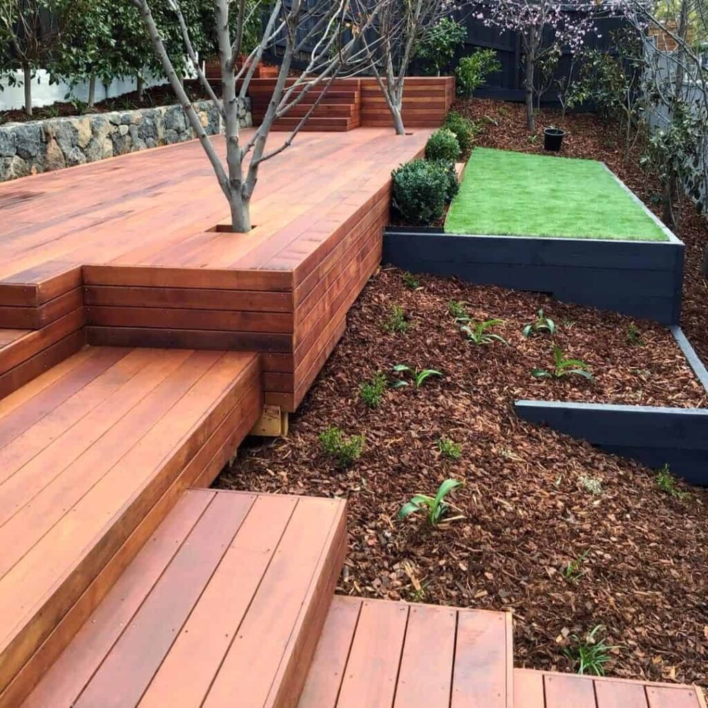 Sloped Garden Ideas: 15 Ways to Work With a Gradient in Your Garden 13 multiple levels steep garden