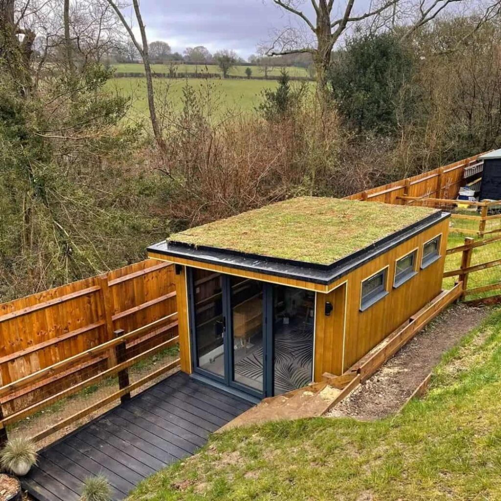 Sloped Garden Ideas: 15 Ways to Work With a Gradient in Your Garden 12 steep garden home office