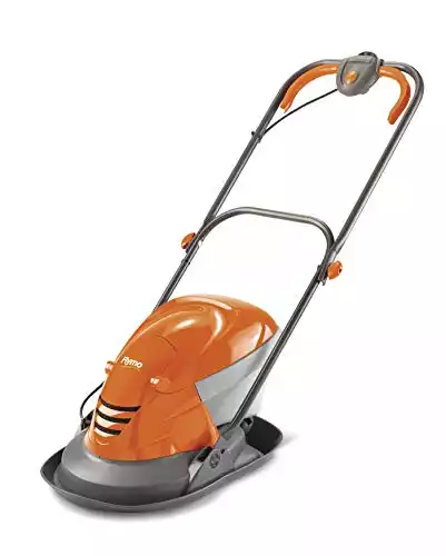 Flymo Hover Vac 270 Electric Hover Lawn Mower, 1400 W, 27 cm Cutting Width, 15 L Grass Box