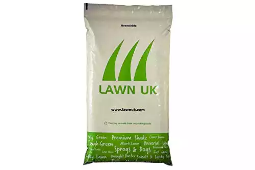 Sprogs & Dogs Ultra Hardwearing Grass Seed by Lawn UK - Ultimate Grass Seed for Family lawns, Super Durable, Tough Lawn Seed Mixture - Fast Growing (1kg)