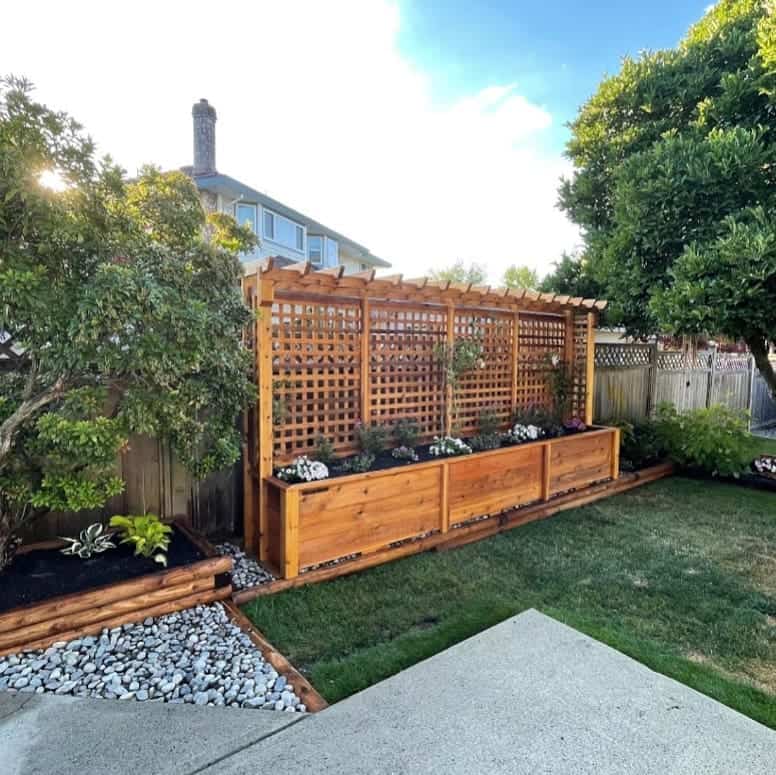 26 Privacy Fence Ideas to Keep Unwanted Eyes Away From Your Space 19 Multi-level privacy fence