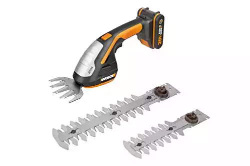 WORX WG801E 20V ZEN Cordless Shrub/Grass Shear Black