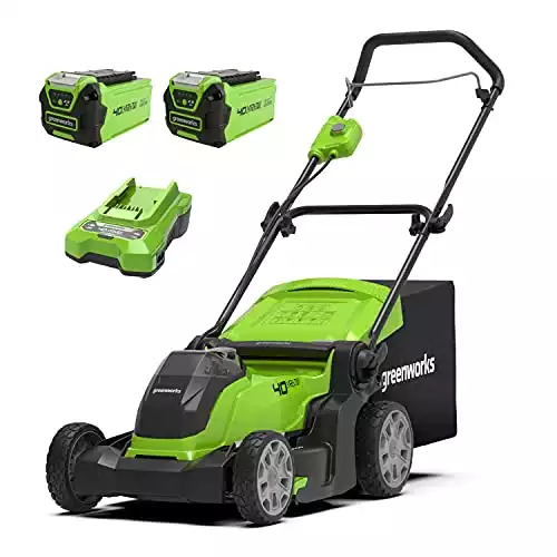 Greenworks G40LM41K2X Cordless Lawnmower