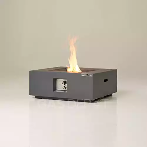 REALGLOW Heatblock MGO Gas Fire Pit 13KW (Grey)