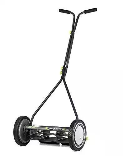Earthwise 1715-16EW 16 Inch 7-Blade Push Reel Mower