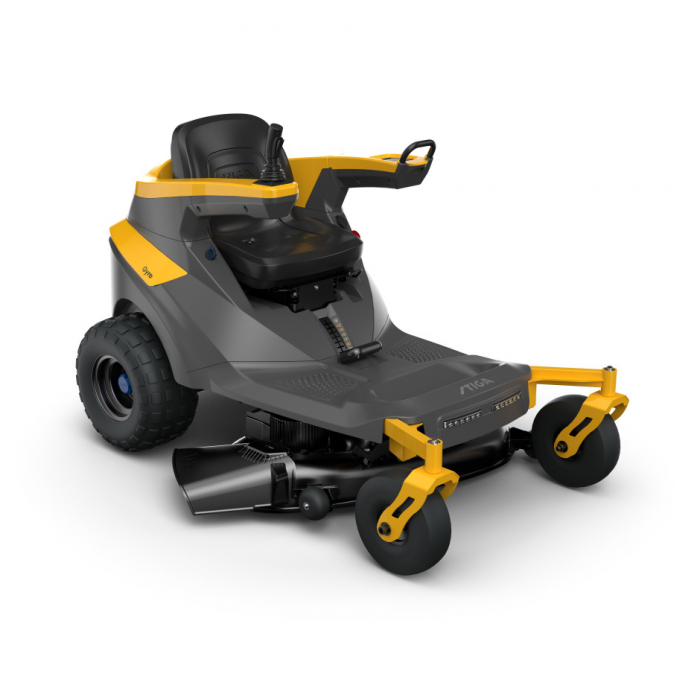 Stiga Gyro 500e ’Drive-by-Wire Electric Battery-Powered Axial Ride-On Lawnmower