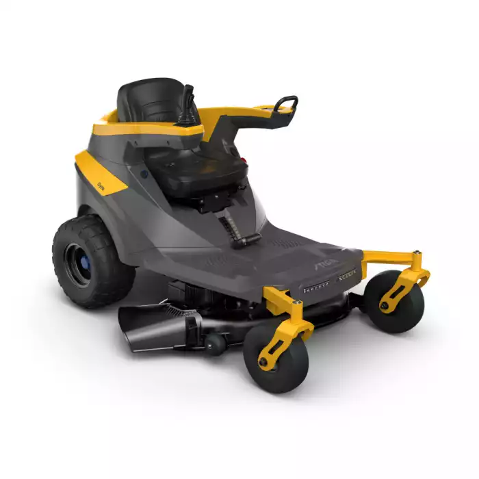 Stiga Gyro 500e ’Drive-by-Wire Electric Battery-Powered Axial Ride-On Lawnmower