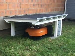 Gazebo-Style Robot Lawn Mower Garage