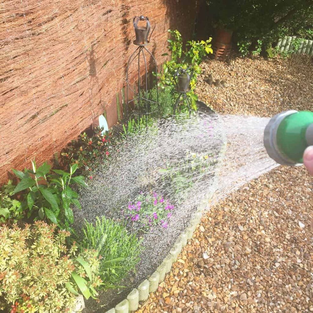 keep the lawn watered